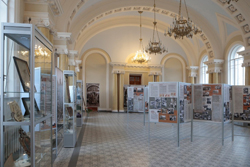 Стенды музея Александро-Невской Лавры