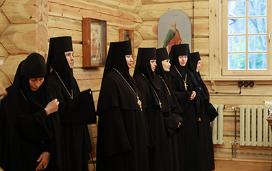 Престольный праздник храма в честь преподобного Силуана Афонского на подворье Зачатьевского монастыря в Барвихе.