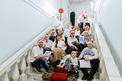 В подростковом клубе «Пилигримия» при Даниловом монастыре Москвы славили Богомладенца Христа