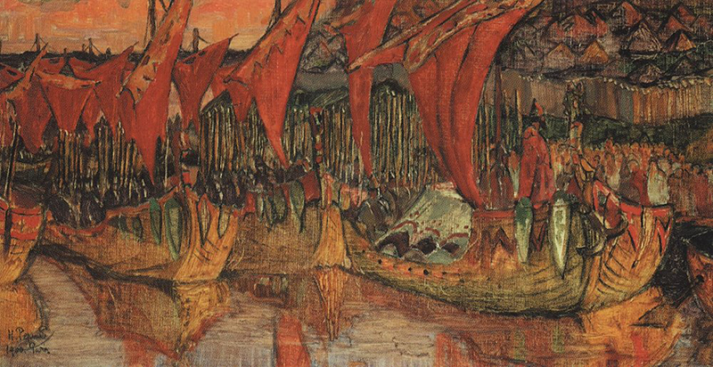 «Красные паруса. Поход князя Владимира на Корсунь».