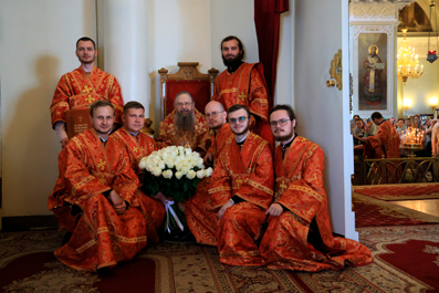 В Даниловом монастыре отметили 75-летие наместника обители