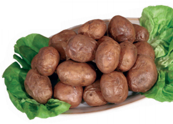 рецепт: Картофель с орехами и гранатом